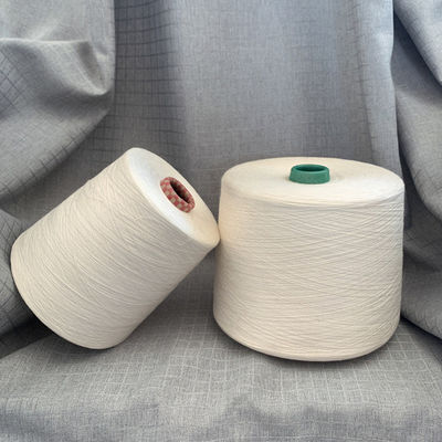 30S / 2 Rayon مخصصة ساخنة 100 ٪ Rayon اللزجة البيضاء Spun 20S الملونة 300D حلقة Spun الخيوط