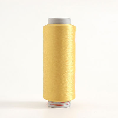 طلاء 0.11Mm 30/1 Tfo 402 مضنح للحمية الحيوانية 36F الملونة اللون إعادة تدوير غزل البوليستر
