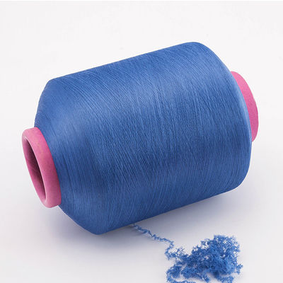 الخيط السباندكس البنكي الساطع Dty Ply القطن الملون 20/150D خيط آلة مطلية المطاط 210D خيط
