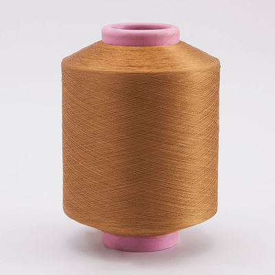 الخام البني للبالغين 840D Ply 20/150D الخيوط المطاطية السوداء المرونة العارية 75D النقي 140D 100٪ غطاء Acy بوليستر Spandex الخيوط