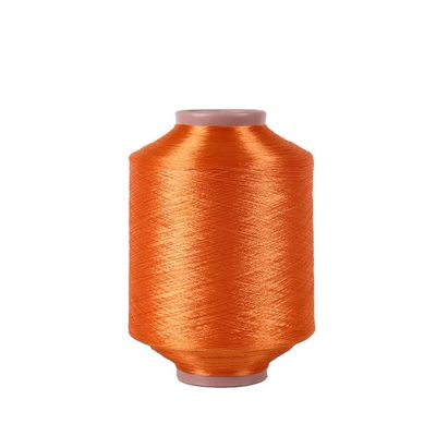 خيط البوليستر الساطع 75/36 Tex الأبيض الماسية الفاخرة الخيط المخدرات الملونة
